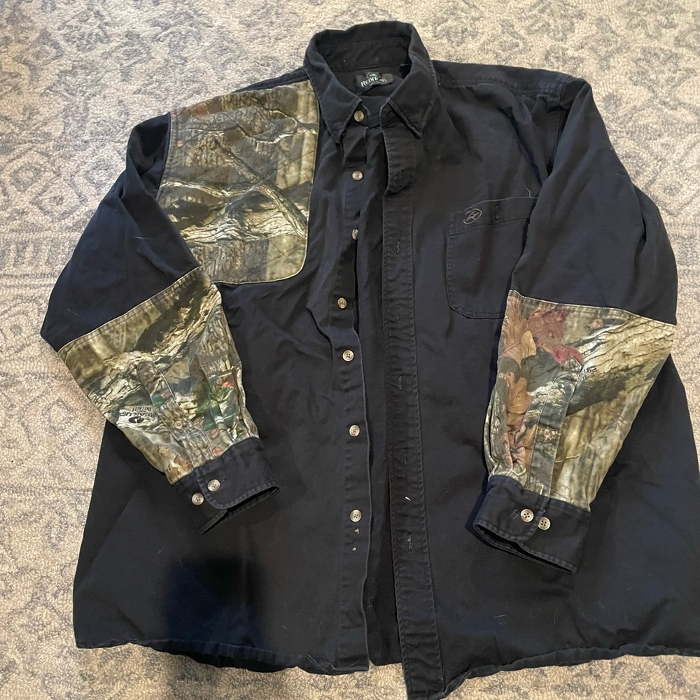 Black and Camouflage Jacket